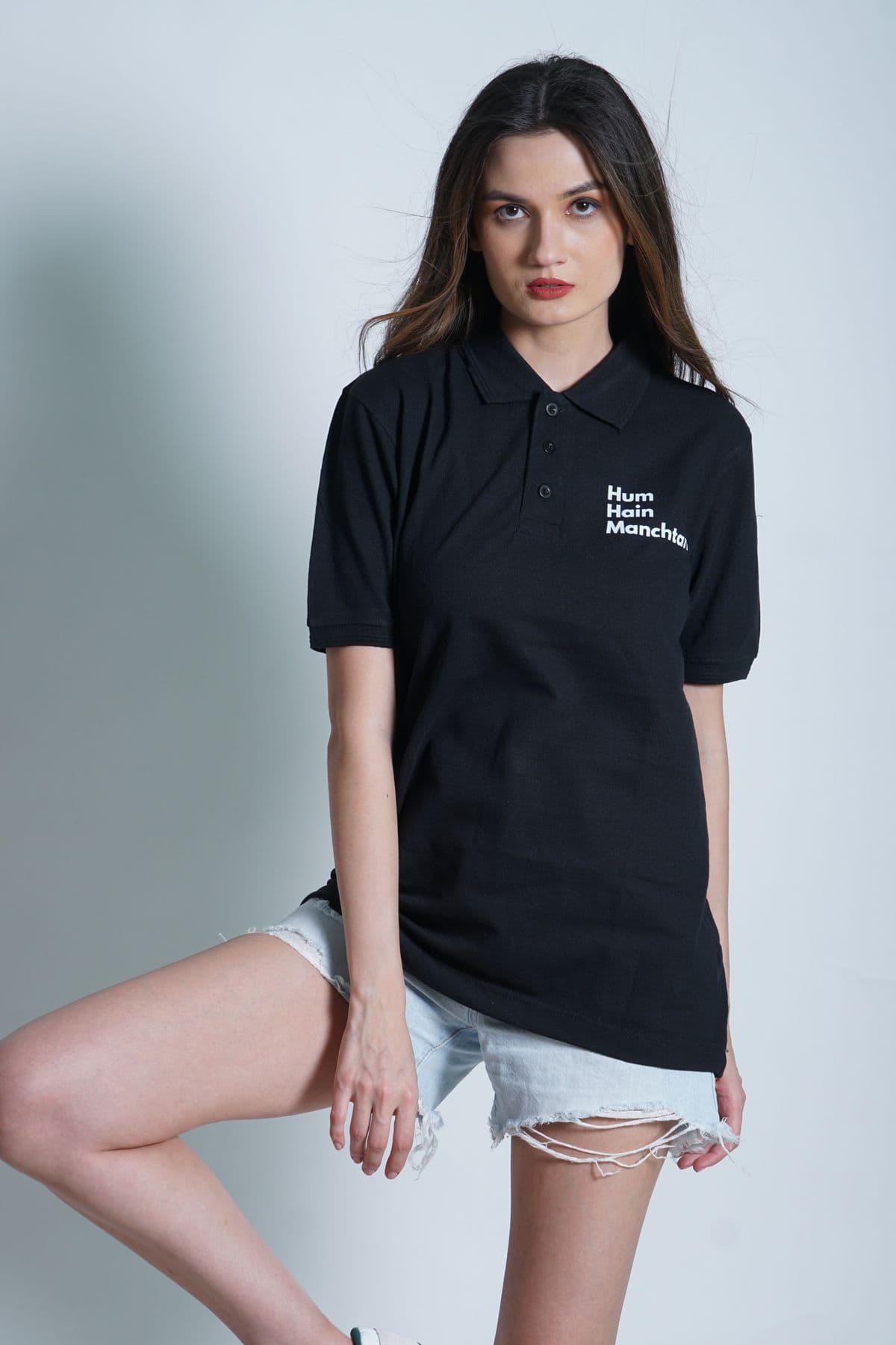 Custom embroidered polo shirt
